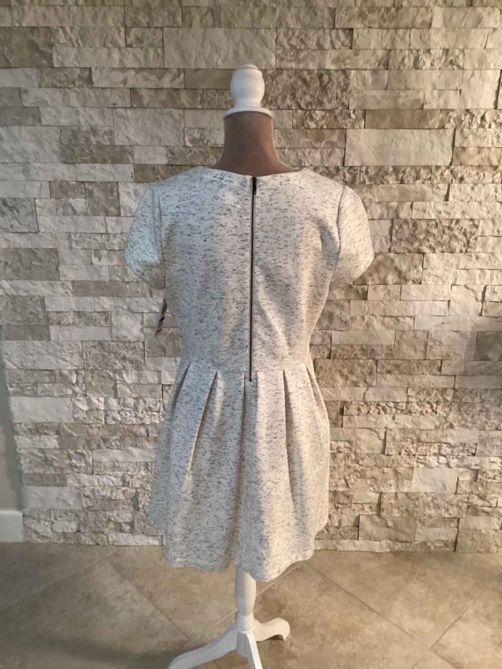Maison Jules Jeweled Neckline Dress (NWT) - Picture 7 of 13